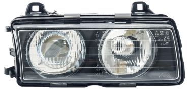PHARE BMW SERIE 3 (E36) 1990-1995 LAMPES H1+H1 / TYPE ZKW / DROIT