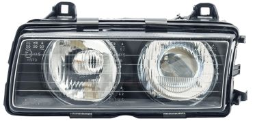 PHARE BMW SERIE 3 (E36) 1990-1995 LAMPES H1+H1 / TYPE ZKW / GAUCHE