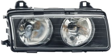 PHARE BMW SERIE 3 (E36) 1995-1998 LAMPES H7+H7 / DROIT
